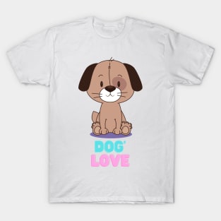 Love dog my family T-Shirt